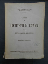 Lezioni architettura tecnica. usato  Roma