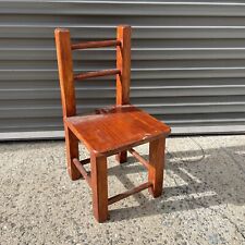 Cadeira infantil RETRÔ ORIGINAL madeira madeira arte café brincar, usado comprar usado  Enviando para Brazil