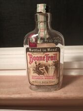 Garrafa de uísque Boone Trail Bourbon (vazia) comprar usado  Enviando para Brazil
