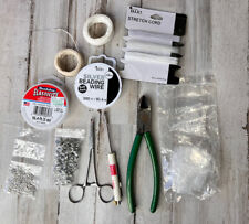 Kit de reparo para fabricação de joias ferramentas artesanais suprimentos para pulseira colar brincos comprar usado  Enviando para Brazil