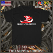 Camiseta nova quente logotipo Viking River Cruiser tamanho P - 5XL comprar usado  Enviando para Brazil