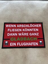 Anti gladbach aufnäher gebraucht kaufen  Allenfeld, Boos, Hargesheim