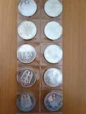 Stück gedenkmünzen silber gebraucht kaufen  Chemnitz
