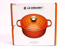 Le Creuset Signature Enameled Cast Iron 5.5 Qt. Round Dutch Oven. for sale  Shipping to South Africa