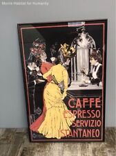 Framed caffe espresso for sale  Randolph