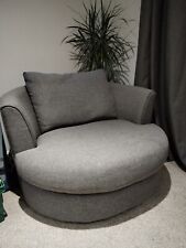 grey cuddle chair for sale  WORCESTER
