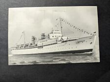Postal naval barco SS SILVERSTAR con nota ST. GEORGES, BERMUDAS ex HMS BRUISER segunda mano  Embacar hacia Argentina