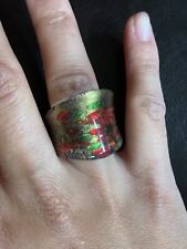 Art glass ring for sale  San Clemente