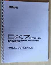 Yamaha dx7iid manuel gebraucht kaufen  Hamburg