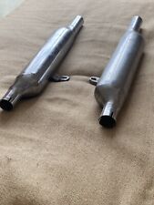 Vintage pair exhaust for sale  BEDFORD