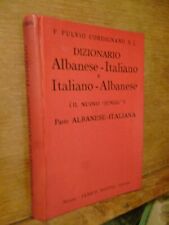 Cordignano dizionario albanese usato  Roma