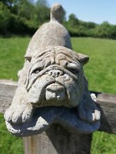 Vintage stone bulldog for sale  BIGGLESWADE