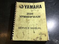 2000 yamaha yfm400fwa d'occasion  Expédié en Belgium