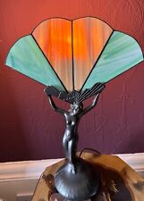 art deco glass lady for sale  EDINBURGH