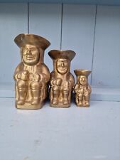 Brass toby jugs for sale  TORPOINT