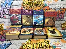 Harry Potter Complete Set Of 8 Hardback Books First Editions Bundle Job Lot comprar usado  Enviando para Brazil