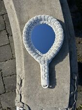 rattan mirror white for sale  Brick