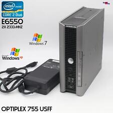 MINI PC COMPUTER DELL OPTIPLEX 755 USFF INTEL RS-232 PARALLEL C2D 3GB 160GB HDD comprar usado  Enviando para Brazil