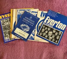 Everton football programmes for sale  UK