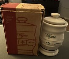 Longaberger pottery thyme for sale  New Albany