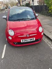 Red 2012 fiat for sale  LONDON