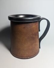 Leather tankard mug for sale  STOKE-ON-TRENT