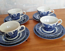 blue willow tea set for sale  DUNFERMLINE