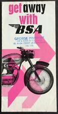 Bsa motorcycle range for sale  LEICESTER