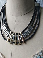 Modern leather necklace for sale  Saint Cloud