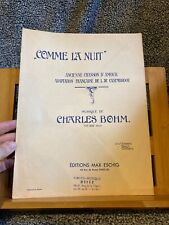 Charles bohm nuit d'occasion  Rennes-