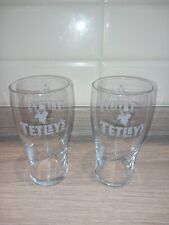 Tetleys pint glasses for sale  BICESTER