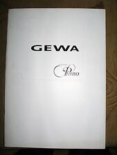 GEWA Digital Piano catalog segunda mano  Embacar hacia Argentina