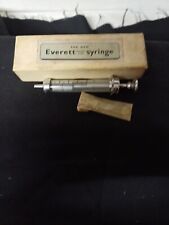 Vintage everett syringe for sale  DONCASTER