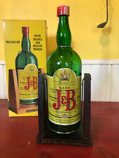 Usado, De colección J&B Raro Whisky Escocés Botella Vacía Barra Swing Exhibición segunda mano  Embacar hacia Argentina