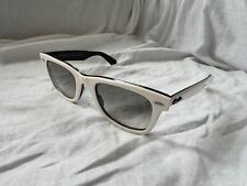 Óculos de sol Ray Ban Wayfarer RB 2140 956/32 50mm tamanho preto/branco duas cores comprar usado  Enviando para Brazil