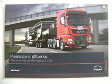 Brochure camion man d'occasion  France