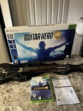 Paquete de controlador de guitarra Guitar Hero Live, juego 360 y caja original **SIN DONGLE** segunda mano  Embacar hacia Argentina