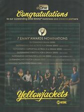 Used, 2022 YELLOWJACKETS Emmy Nomination print ad Melanie Lynskey Christina Ricci for sale  Shipping to South Africa