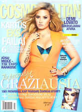 Usado, Capa frontal Demi Lovato revista lituana cosmopolita março 2014 comprar usado  Enviando para Brazil