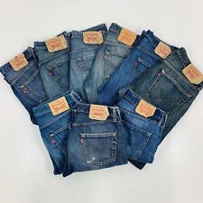 Jeans denim vintage usato  Spedire a Italy