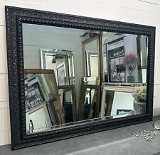 Ornate black mirror for sale  MANSFIELD