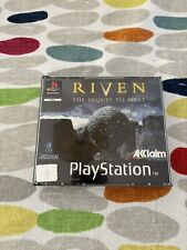 Riven ps1 discs for sale  UK