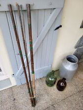 Canne à pêche bambou vintage RUDIPECH 5 m 4 brins d'occasion  Plonéour-Lanvern