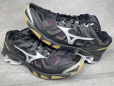 Zapatos de voleibol para mujer Mizuno Wave Lightning talla 10 negros segunda mano  Embacar hacia Argentina