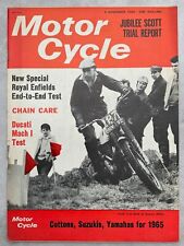 Motorcycle magazine november for sale  COLCHESTER