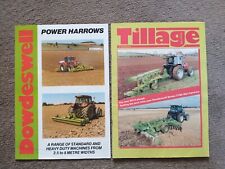 Dowdeswell tractor brochures for sale  LARNE