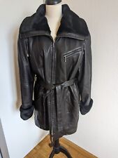 Madeleine leather parka for sale  WHITLEY BAY