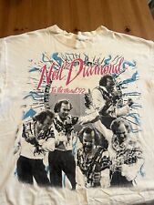 RARE! Vintage Neil Diamond Rock tour Live At Forum XL band tee shirt 1992 90s for sale  Shipping to South Africa