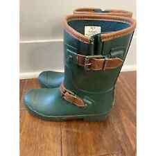 Botas de chuva femininas Sperry Top Sider Walker Fog tamanho 7 verde retrô fivela clássica, usado comprar usado  Enviando para Brazil