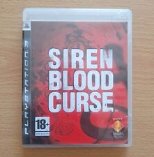 Siren Blood Curse (PlayStation 3, PS3) Inglês CiB Europa Exclusivo REGIÃO LIVRE comprar usado  Enviando para Brazil